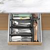 6 Pieces Ventilated Drawer Cutlery Tray Mesh Kitchen Utensil Storage Box  Bathroom