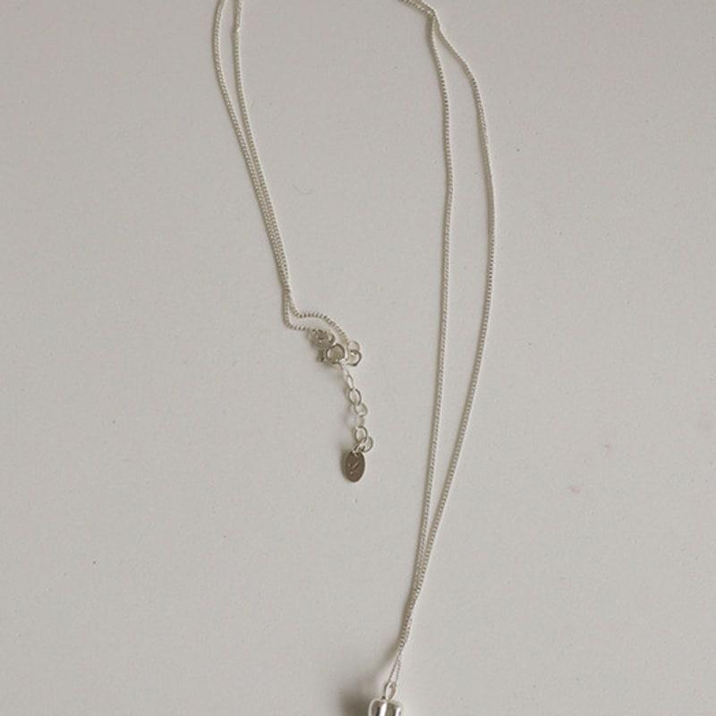 modernlike silver 925 pepper long necklace