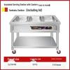 Commercial Fast Food Heated Bain Marie Cart