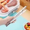 Zhi Shi Stainless Steel Korean BBQ and Food Tongs