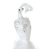Simulation Peacock Bird Statue Glitter Clip On Artificial Feathered Peacock with Long Tail for Xmas Tree Holiday Home
