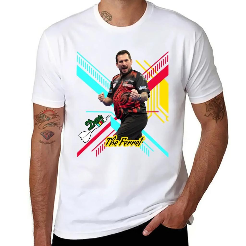 Jonny Clayton The Ferret T-Shirt Short sleeve tee sublime summer clothes men t shirt