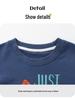 European Style Boys' Summer Two-Piece Cotton Sports Set - Short-Sleeve Top & Shorts