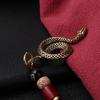 Wealth Snake Key Ring Brass Car Key Chain Charm Zodiac Keychain  Women