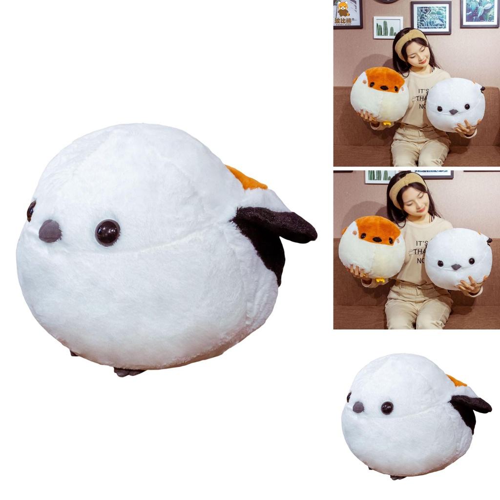 Cute And Cuddly Japanese Silver Throat Sparrow Plush Toy Doll