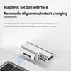 Type C Magnetic USB PD Adapter For Type-C Female to Magsafe 2 USB C Female Fast Charging Magnet Plug Converter for MacBook Pro