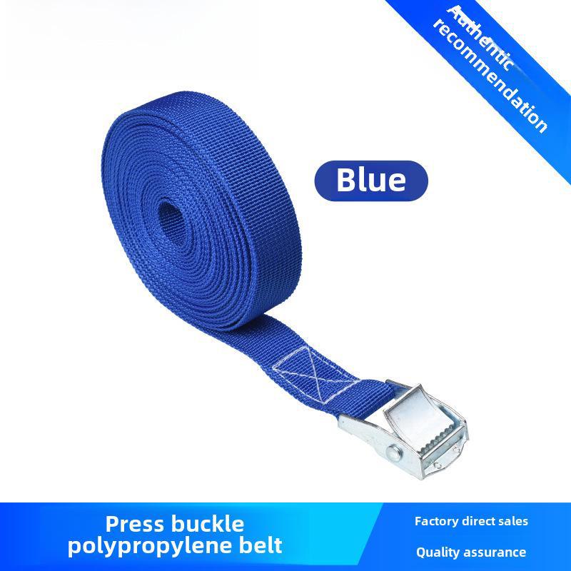 Black Zinc Alloy Buckle Strap for Cargo Luggage with Polypropylene Tightening Wire