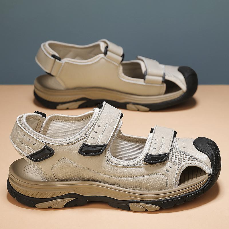 Fashion 2025 Summer Gladiator Men's Sandals Fashion Light Casual Sneakers Men's Beach Sandals Outdoor Roman Sandals Breathable Men Shoes