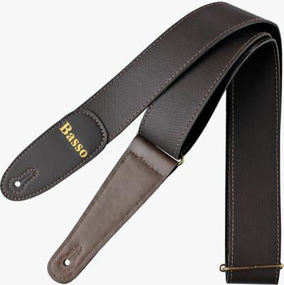 BASSO Guitar Strap EX 32 Brown Attack Series