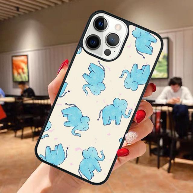 Animal Elephant Phone Case For Apple iPhone 17 Air Pro Max Plus Coque For iPhone 17 Air 14 15 16 13 12 Max Cover