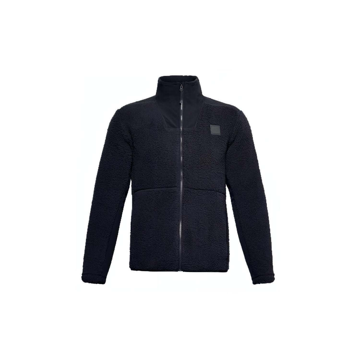 Under Armour Legacy Sherpa Sports Jacket Black Men s 1357474-001 XL