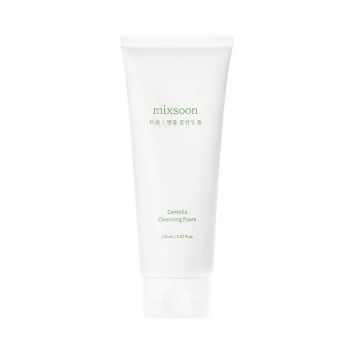 mixsoon Cica Cleansing Foam – Gentle Daily Cleanser for Sensitive Skin, Korean