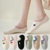 Süße Niedrige Socken Damen Cartoon Stickerei Sommer Unsichtbar No Show Socken Baumwolle Dünn Atmungsaktiv Japanisch Kawaii Socken Hausschuhe