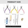 8Pcs Jewelry Needle Nose Pliers Side Cutter Jewellery Pliers Wire Cutter Round Nose Pliers Set Jewellery Making Tool