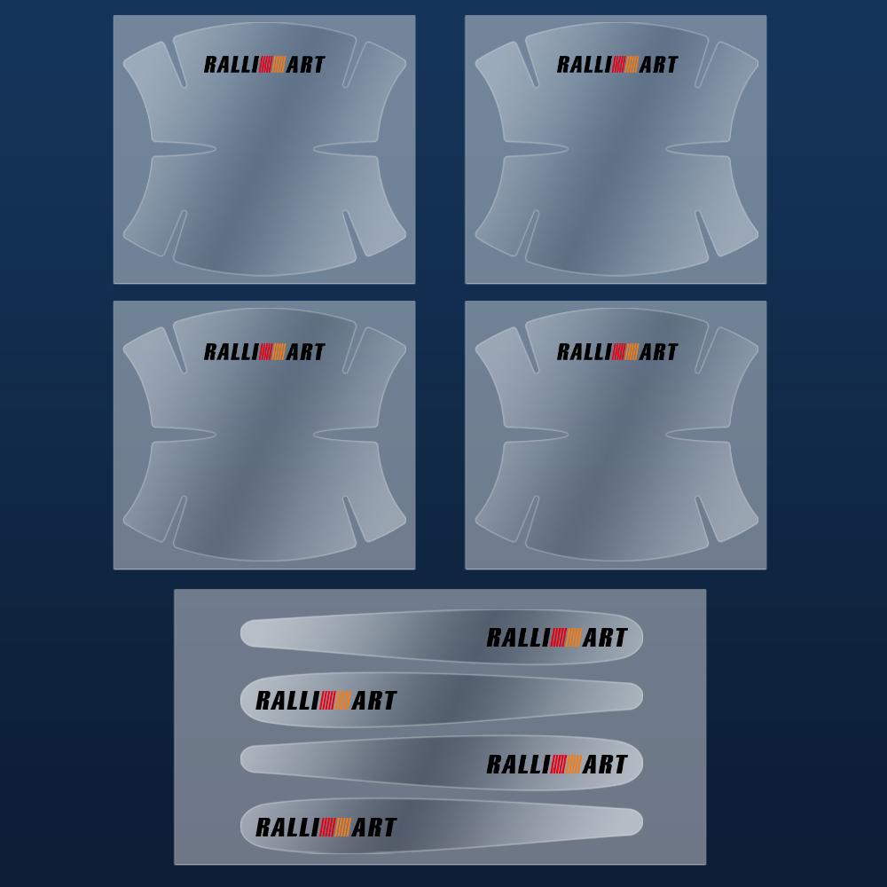 4/8pcs Car Door Handle Wrist Transparent Protective Film Anti-scratch Sticker For Mitsubishi Lancer Outlander 3 Asx L200 Pajero