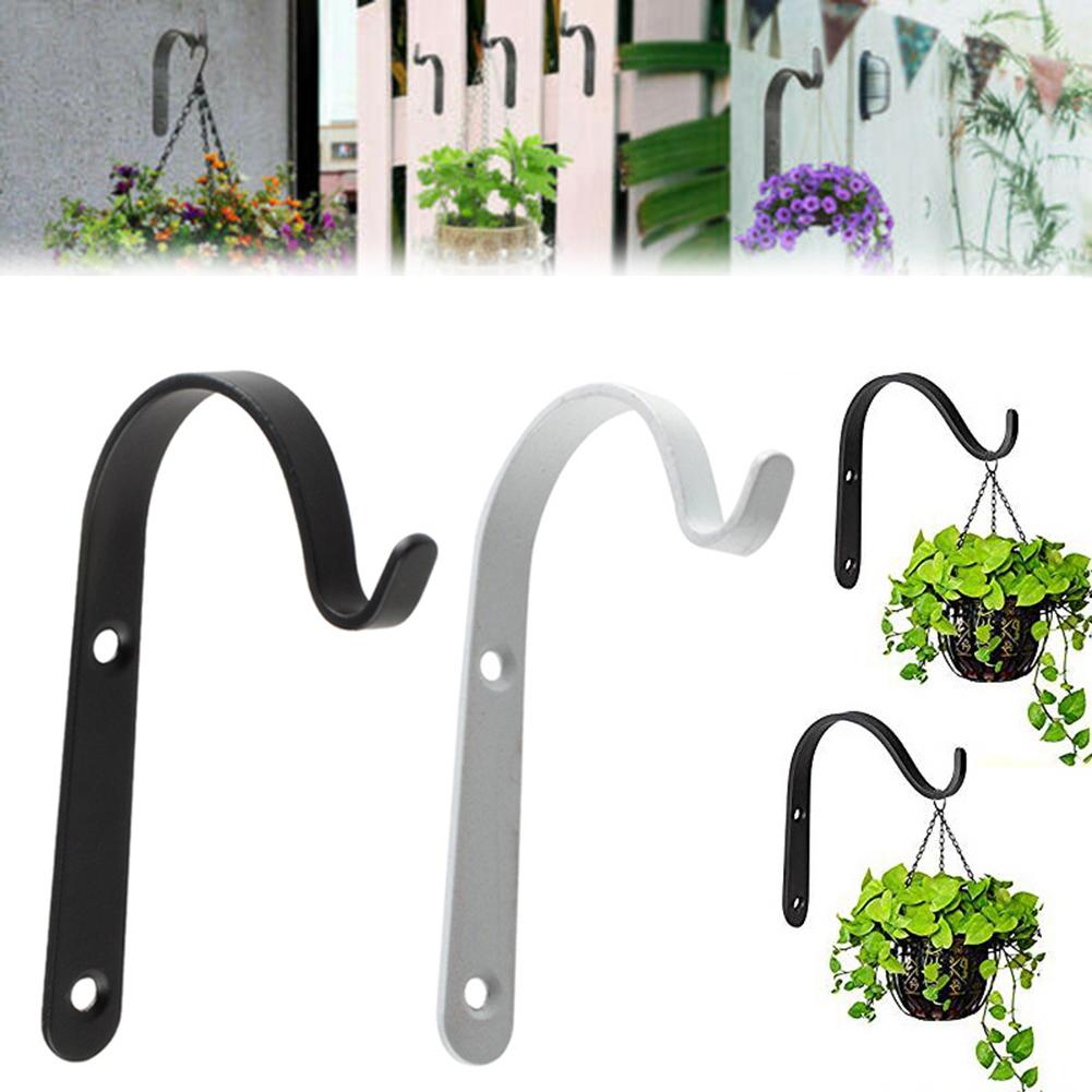 4PCS Plant Bracket 70mmx42mmx9mm Black White Hanging