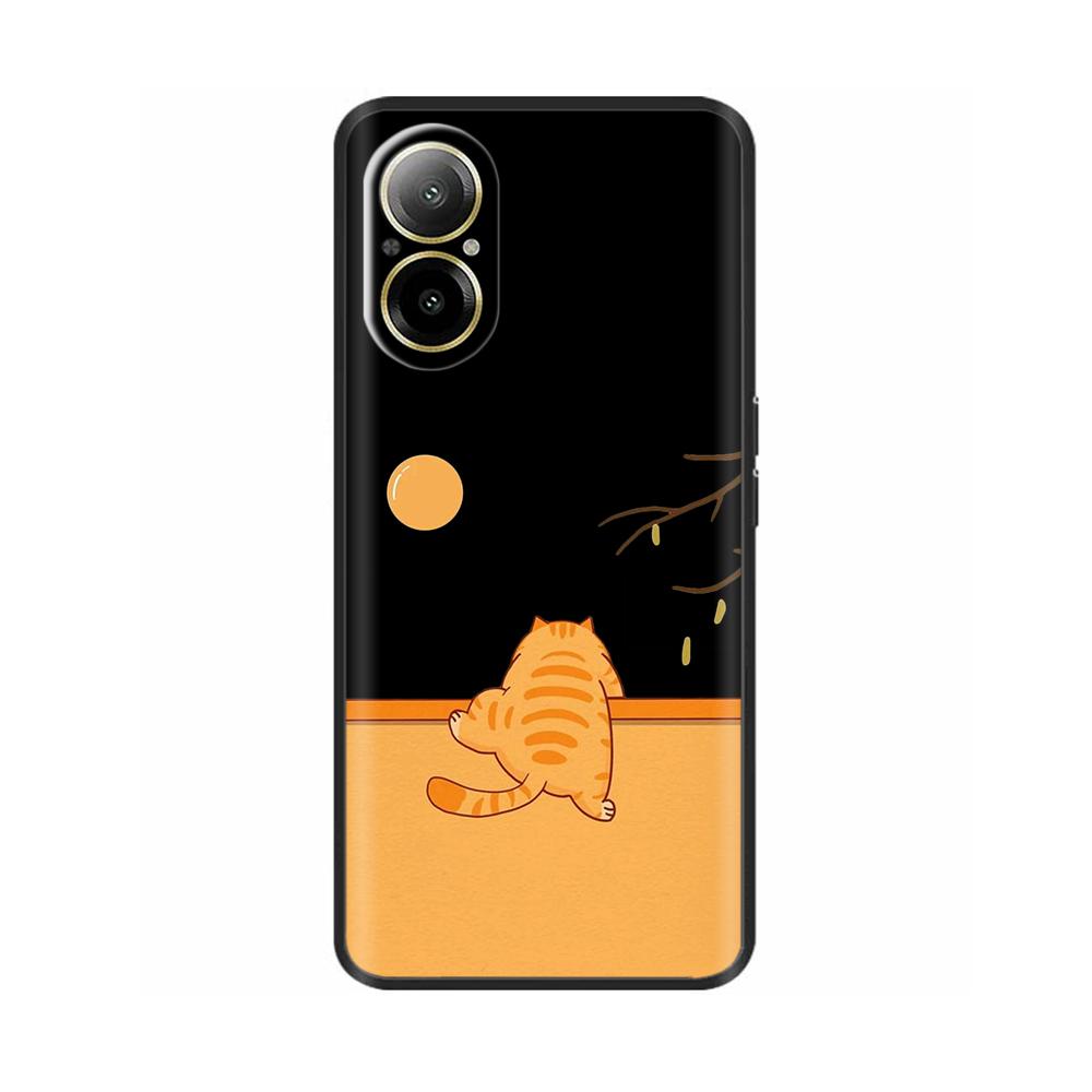 For Realme C67 4G Case Phone Cover Cool Sweet Soft Smooth Liquid Silicone Bumper For Oppo Realme C67 Full Protection Back Cover