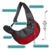 Sac à bandoulière de voyage pour animaux de compagnie - Maille respirante laissant passer la tête pour chats et chiens