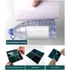 10pcs PVC Peel Stick Backsplash Green Wall Tile Decals Square Tile Stickers  Kitchen Backsplash