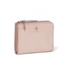 Jill Stuart Women's Slim Bi-Fold L-Zip Wallet "Breeze" Antique Glitter with Original Charm (JSLW4AS2)
