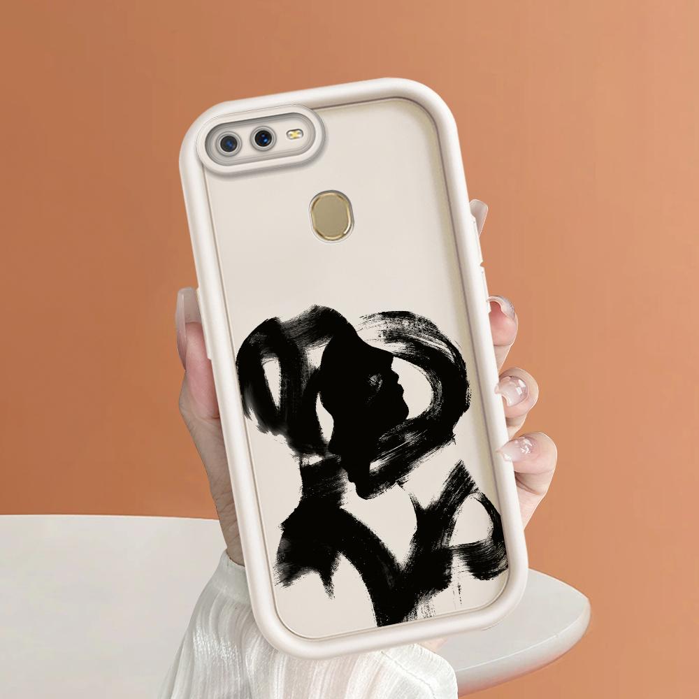 Coque de protection antichoc en silicone souple avec motif de dessin animé pour appareil photo OPPO Reno Realme OnePlus