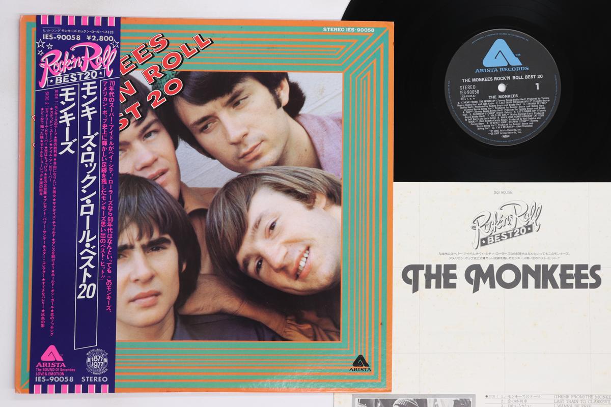

LP Record MONKEES - Monkees Rockn Roll Best 20 IES90058 ARISTA 1974 Japan Obi Rock Used