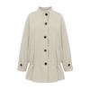 Tview Half-Full String Balmacaan Coat_V6A-Cct002