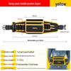 Portable Electrician Tool Belt: Sturdy, Multifunctional Waist Pouch for Construction Site Storage