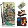 Étui Magnétique à Rabat en Cuir Peint pour Samsung Galaxy NOTE 8 9 10 Lite PLUS 20 20 Ultra Xcover 7 Quantum 2 Xcover 5 Housse de Téléphone