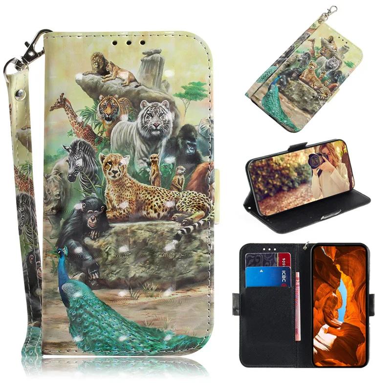 Étui Magnétique à Rabat en Cuir Peint pour Samsung Galaxy NOTE 8 9 10 Lite PLUS 20 20 Ultra Xcover 7 Quantum 2 Xcover 5 Housse de Téléphone