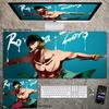 Hohe Auflösung ONE PIECE Leder-Mauspad Luffy Schreibtisch-Pad Rutschfest Wasserdichtes Mauspad Übergroß Jungen Animation E-Sport Spiel Tastatur-Pad