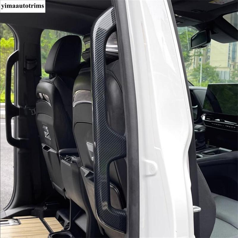 4Pcs Car Inner Rear Door Armrest Panel Strip Decoration Stickers Cover Trim ABS Accessories For Toyota Sienna XL40  - 2025