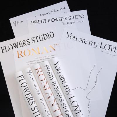 Elegant Waterproof Bouquet Paper for High-End Floral Arrangements
