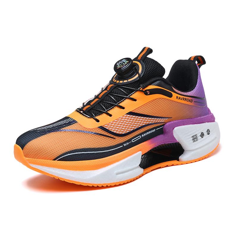 Casual sports shoes men's fashion four season comfortable height increasing outdoor wear-resistant running casual sports shoes