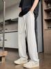 Bkcxzice Icebreaker Casual Straight-Leg Pants American Basketball Long Pants Autumn White Loose Trendy Sports Sweatpants Men
