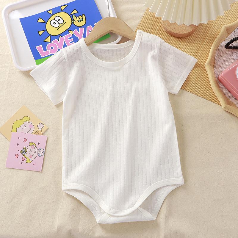 

Унисекс детский хлопковый ромпер: Боди с коротким рукавом, цельное для новорожденных - Идеально для весны и лета 66 cm