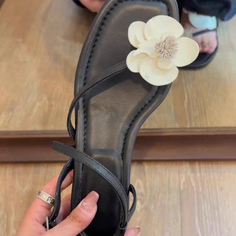 Fashion Women New Trend Flower Luxury Designer High Heels Sandals Women Fashion Female Summer Slingback Sandals Women Party Dress Shoes