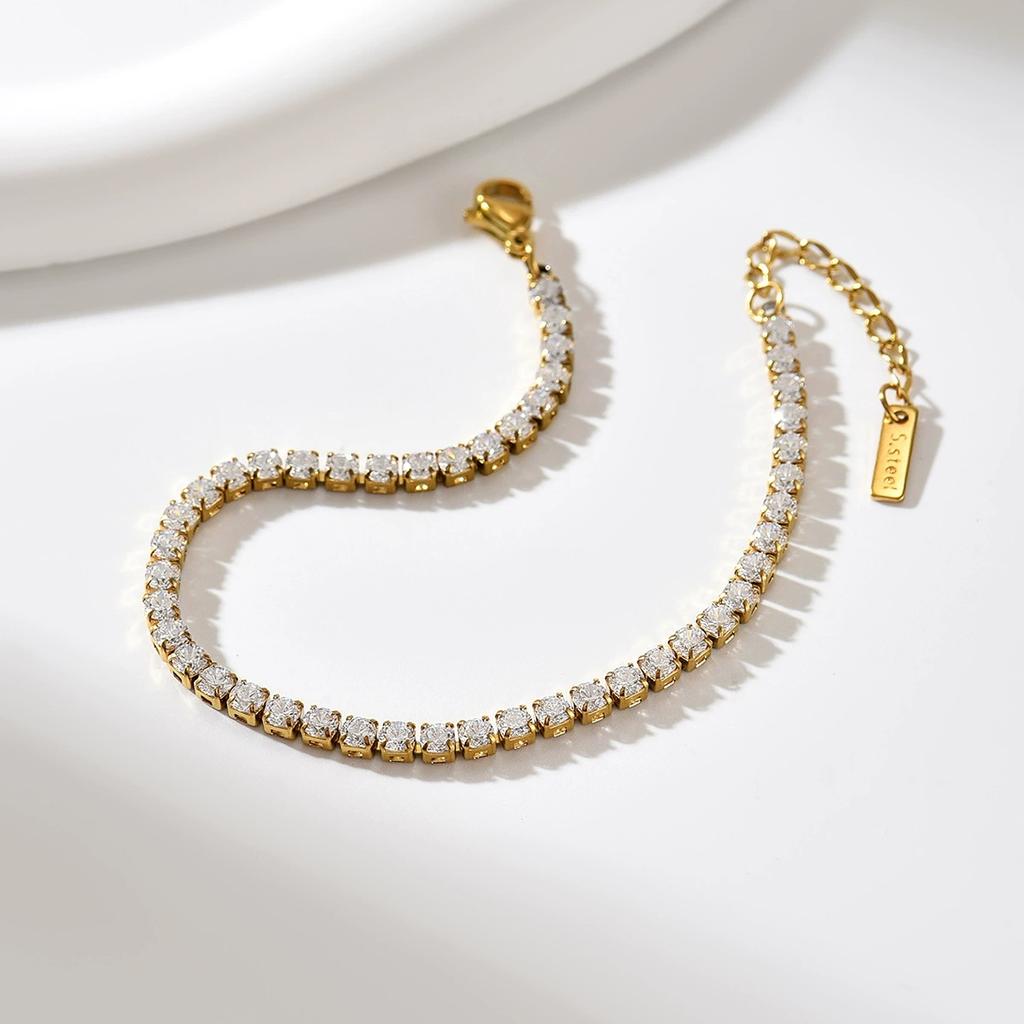 Stainless Steel Gold Plated Butterfly Design Matte Polished Mix Open Bangle Set Minimalist Trendy Stackable Zircon Bracelets for
