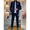 Men's High-End Autumn Casual Two-Piece Set: Trendy, Stretchable Sportswear