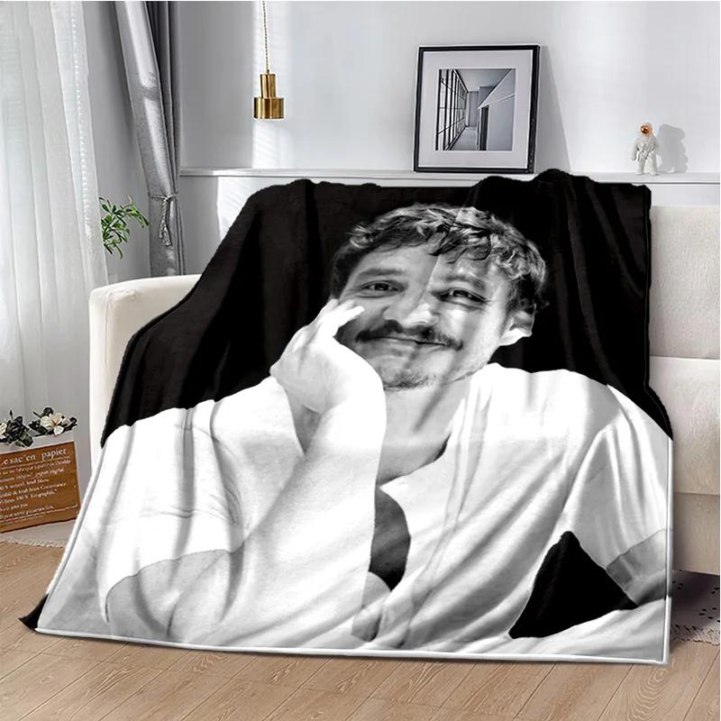 29 Style Pedro Pascal Funny Printing Blanket,Soft Throw Blanket for Home Bedroom Bed Sofa Picnic Travel Office Cover Gifts Kids