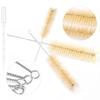 1 Set for Measuring Plastic Measuring Cylinders, Graduated Cylinders Clear Graduated Cups Gas Cylinders Laboratory Tools