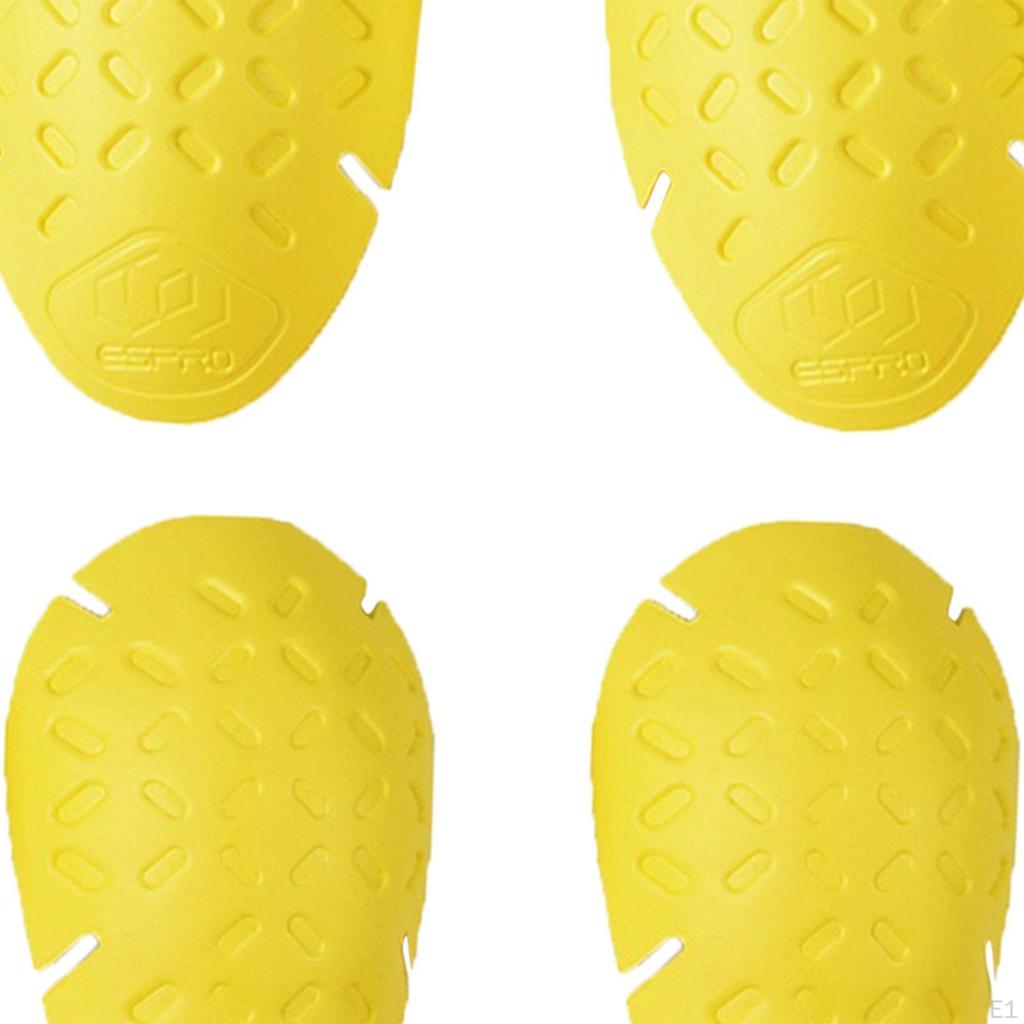 4Pcs Elbow and Shoulder Pads Protective Gear Replacement EVA Easy to Clean Armor Pads, Protection
