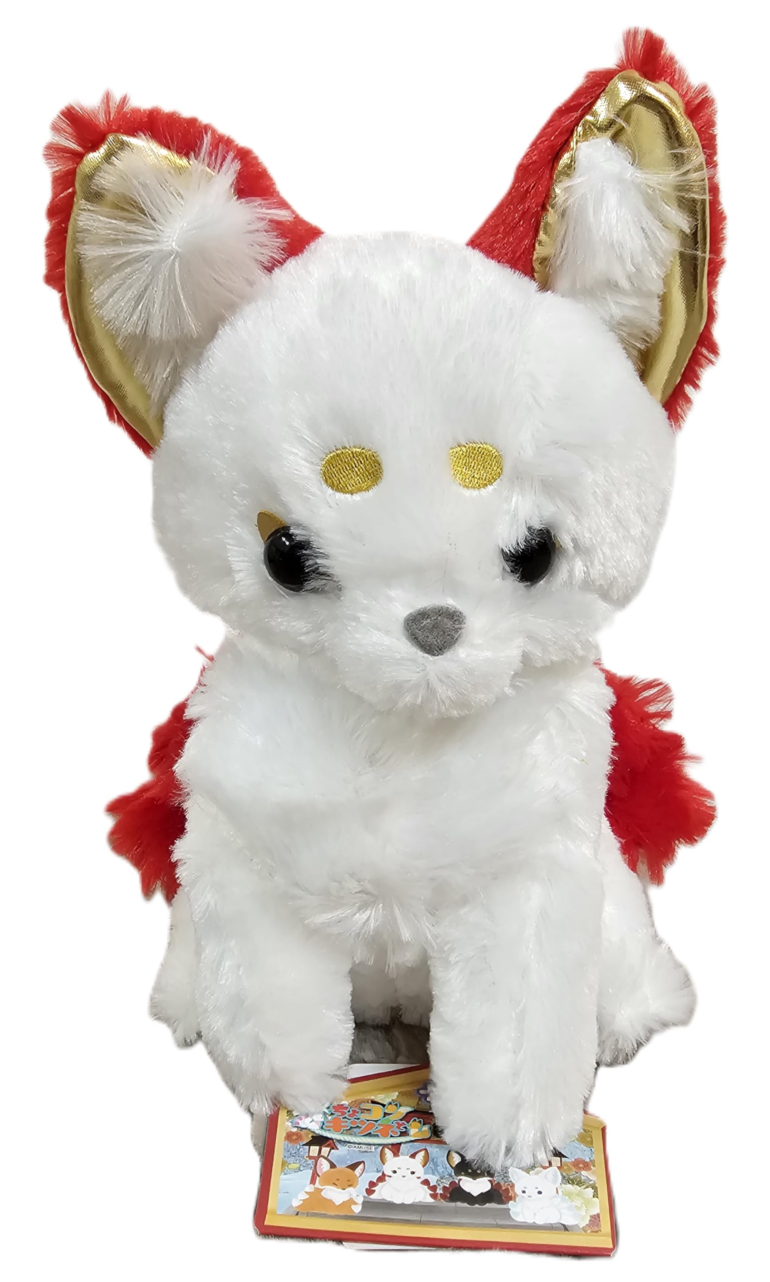 

Chokon and the Fox Plush Toy 28cm (Nine-Tailed Fox, JB, Long, Gold)