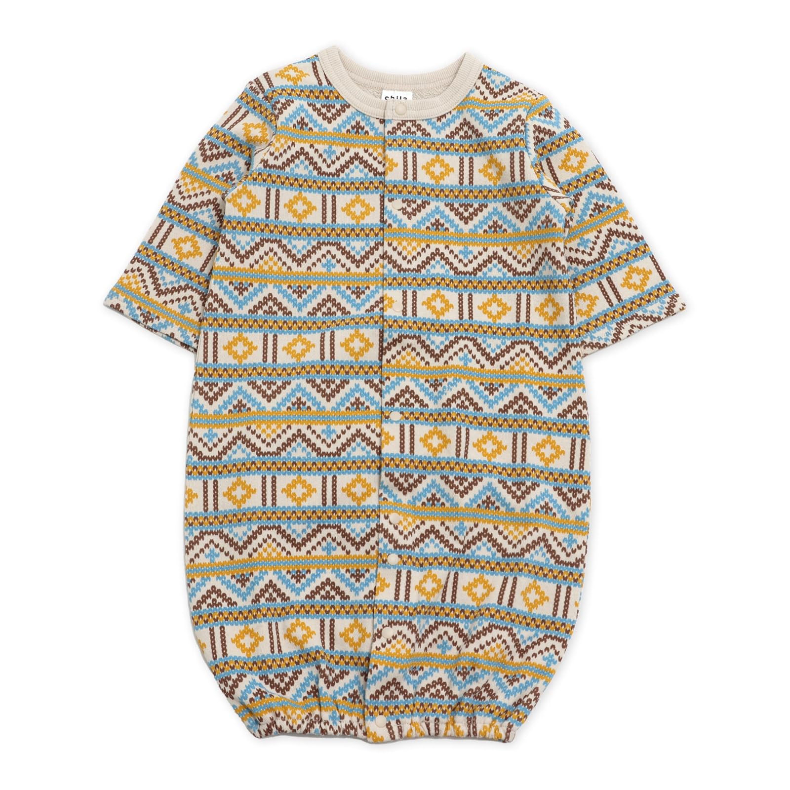 

Комбинезон-ромпер с длинным рукавом для малыша, полностью на пуговицах спереди [chil2] Two-Way Babies, Новорожденные, Детская одежда, Одежда, Мальчики, Девочки, 100% хлопок, По всей поверхности