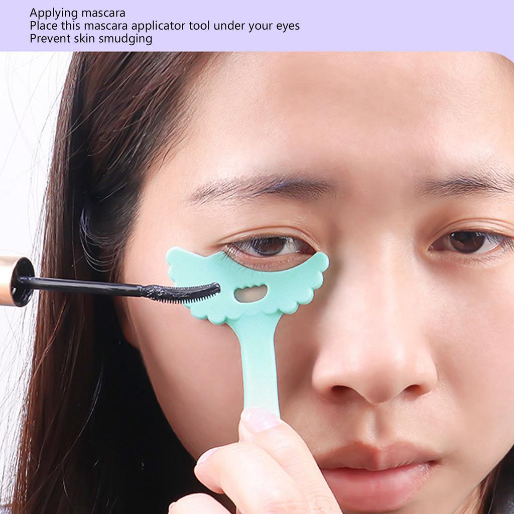Eyelash Mascara Applicator Baffle Prevent Smudging Silicone Eyeliner Eye Makeup Shield