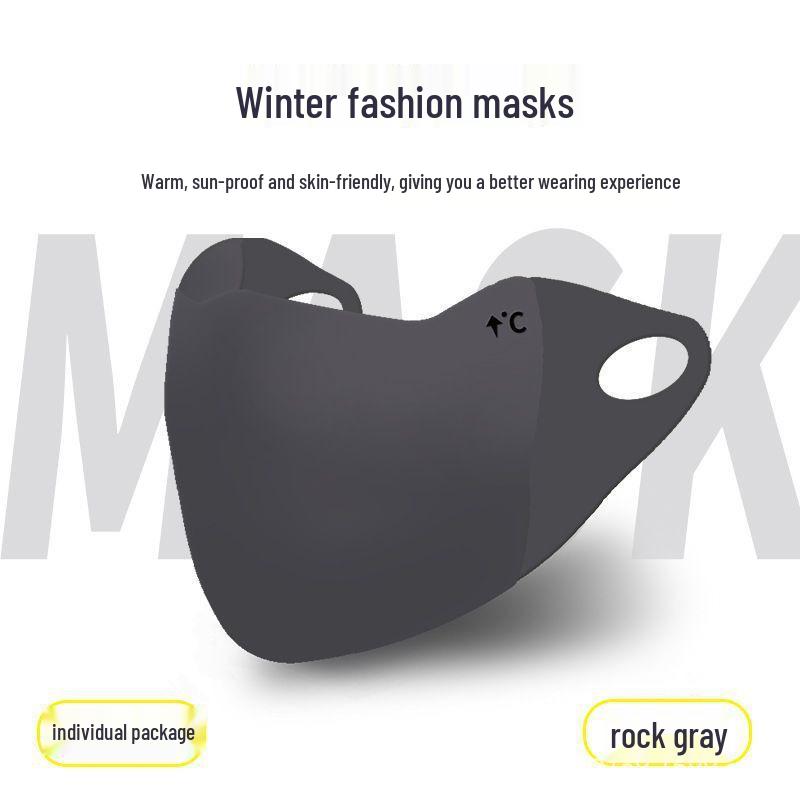 Women's Winter Windproof Sponge Mask: Warm, Dustproof, Seamless, Washable, Eye Corner Protection