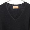 AMERI UNDRESSED Long sleeve V neck knit F black sweater Women Used