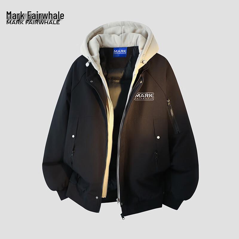 Мужская стеганая куртка с капюшоном Mark Fairwhale, имитирующая двухпредметную S