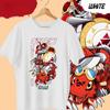 2026 Mode ANIME DIGIMON TAMERS T-Shirt EVOLUTION GUILMON Hohe Qualität Weiche Baumwolle Premium Eltern-Kind Grafik Sommer T-Shirt