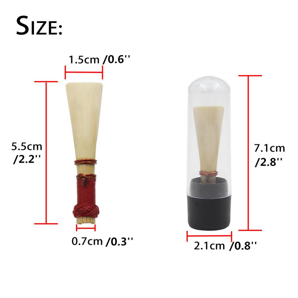 Stuf de fagot din lemn original cu recipient, trestie durabilă selectată pentru a preveni transpirația și frecarea